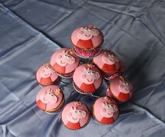 Cupcake Peppa pig